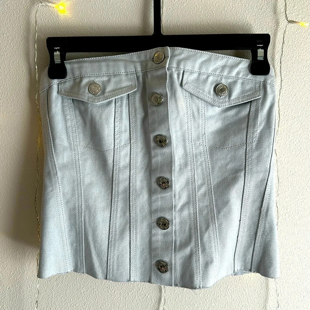 Zara Denim Tube Top 🩶​